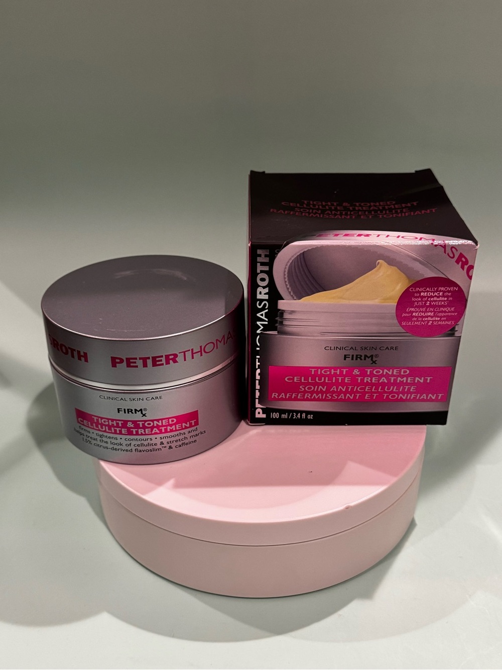 Peter Thomas Roth Pink and Silver Tight & Toned Cellulite Treatment